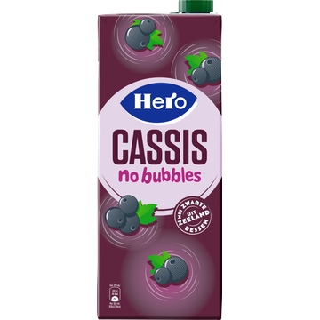 Hero Cassis No Bubbles 1,5 L