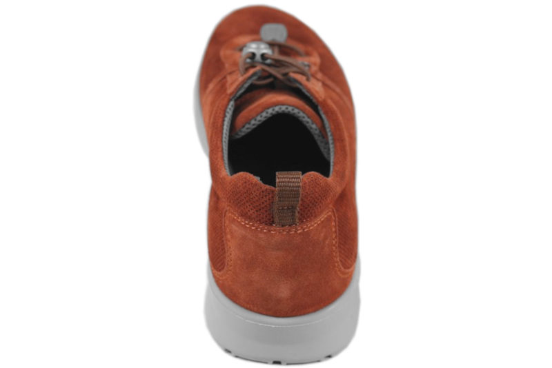 NEW FEET BRÆNDT ORANGE NUBUCK SKO