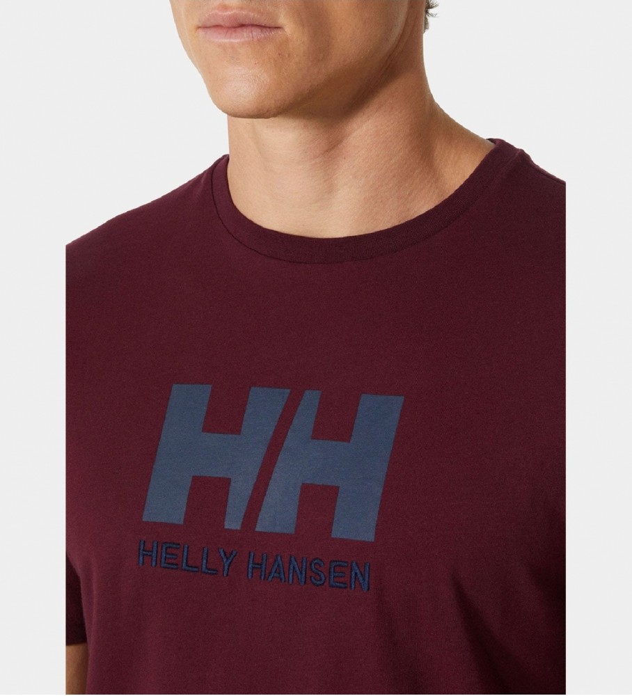Camiseta Helly Hansen Logo lilás