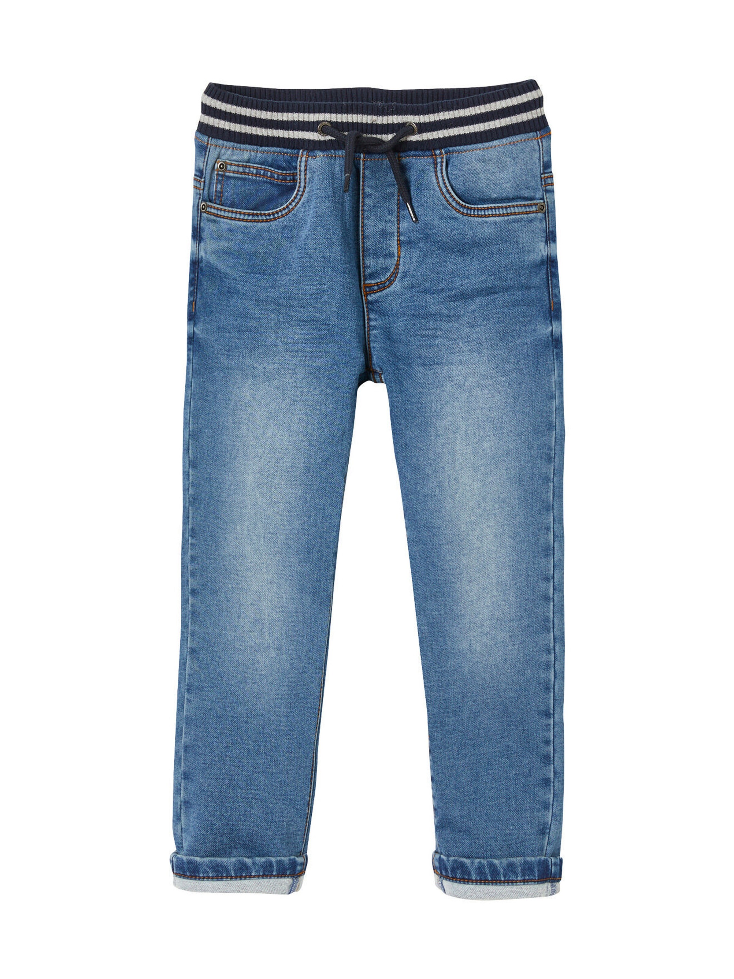 Vertbaudet Bequeme Jungen Thermohose mit Dehnbund blue stone