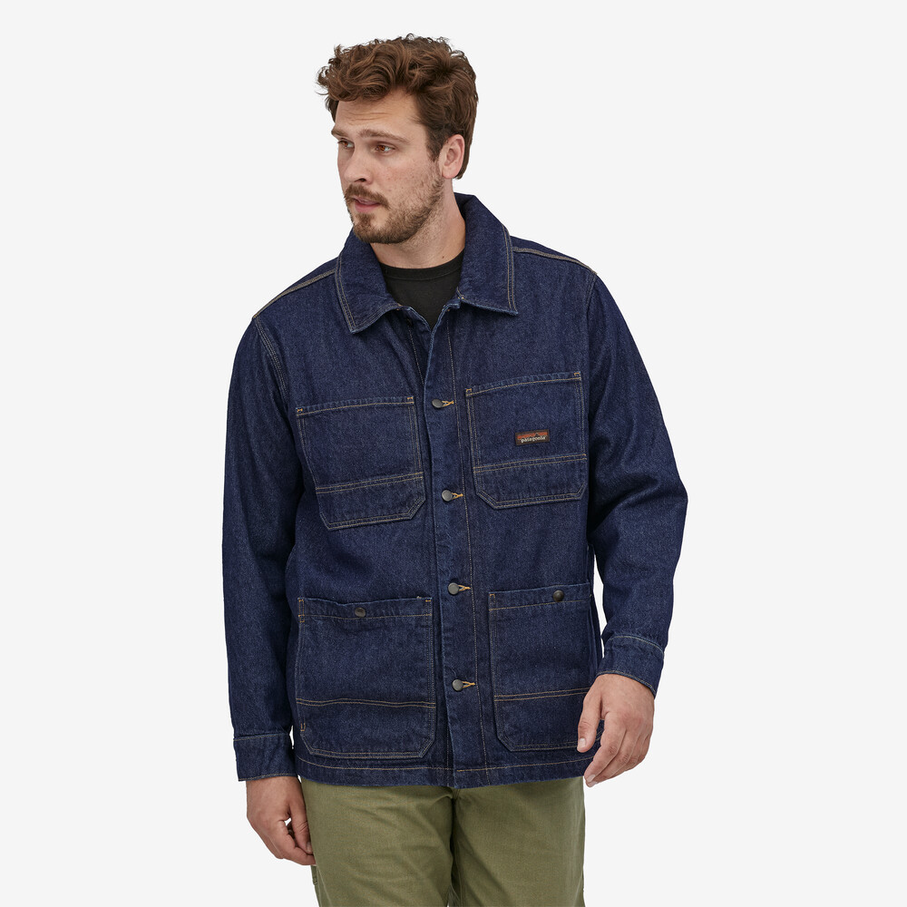 Arbeitsjacke aus Hanf-Denim für Herren