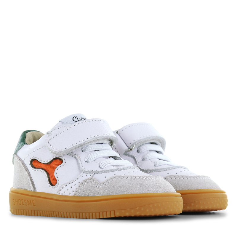 Shoesme grijs sneakertje Leer, Suède | Jongens schoenen