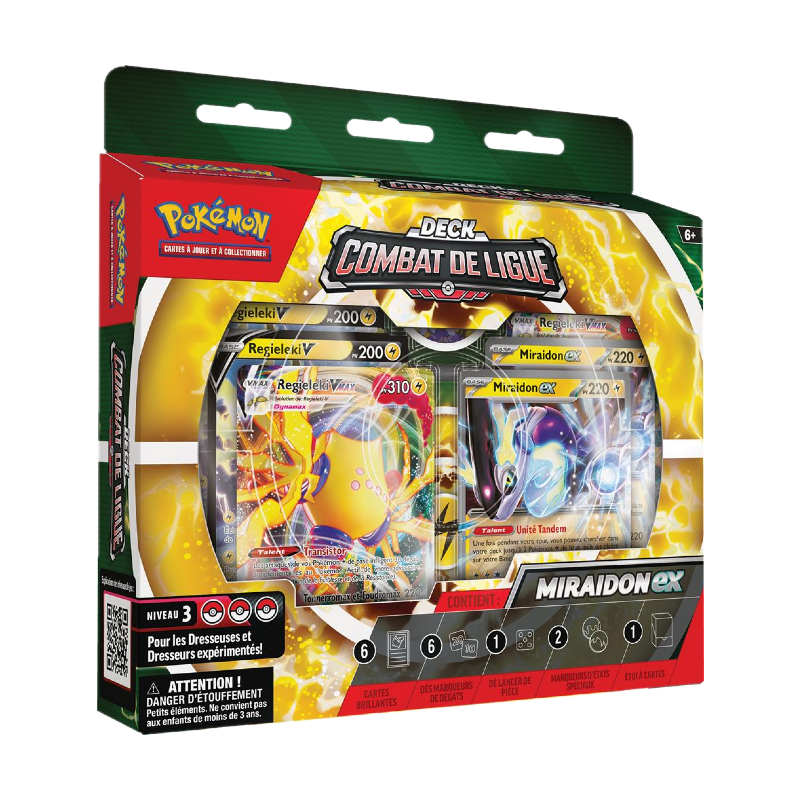 Pokémon - Deck de Combat de ligue - Miraidon & Regieleki