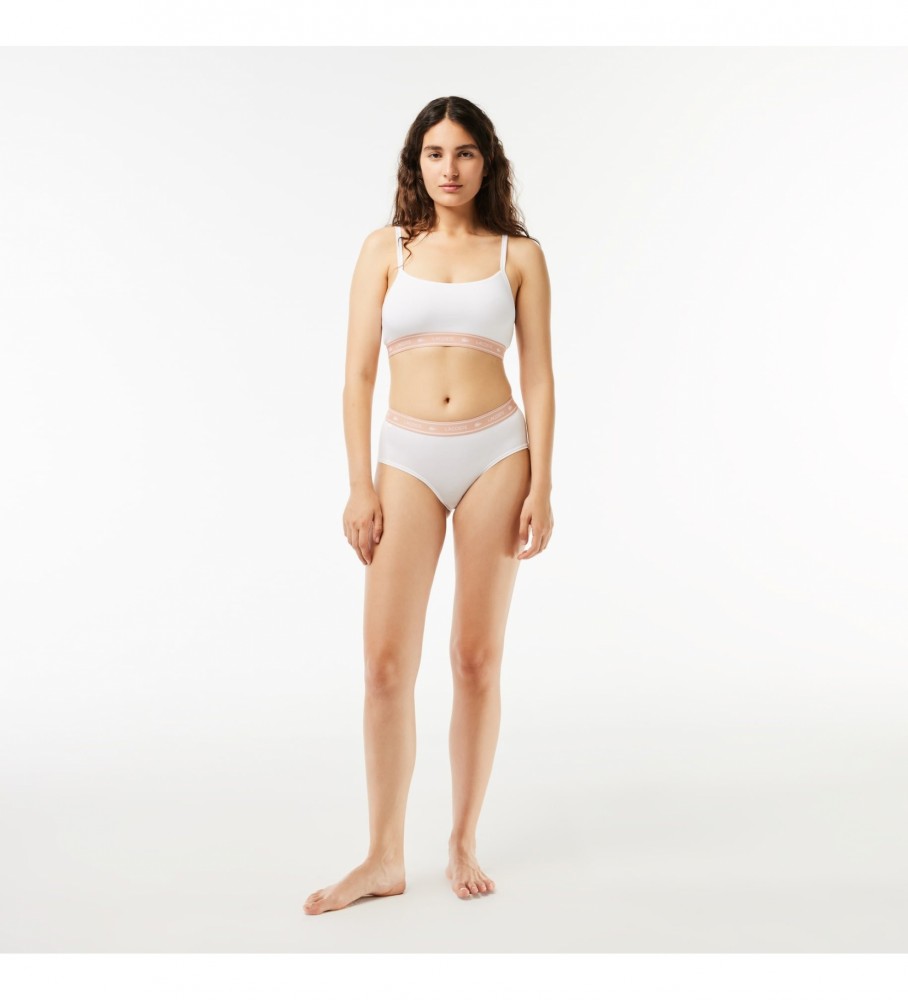 Calcinha Lacoste Culotte Branca