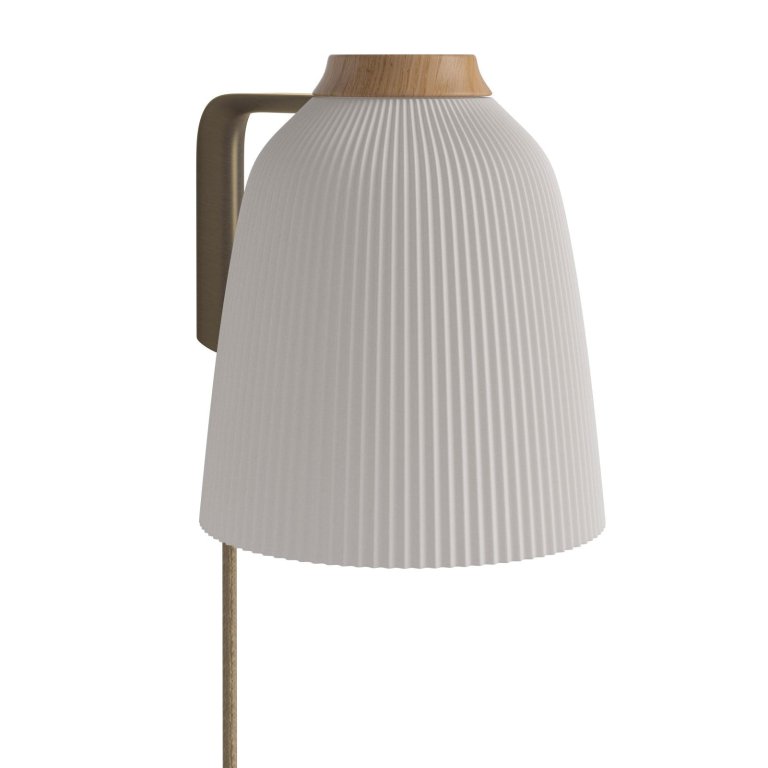 Bolia Campa wandlamp mat antiek messing