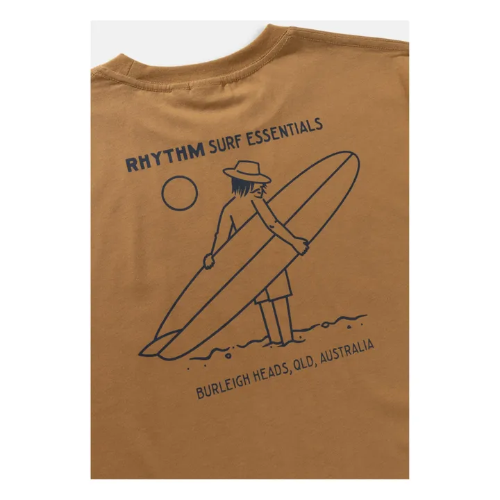 Rhythm T-shirt Lull Coton Bio | Camel
