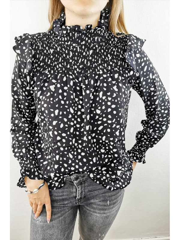 Blouse Col froncé Milan