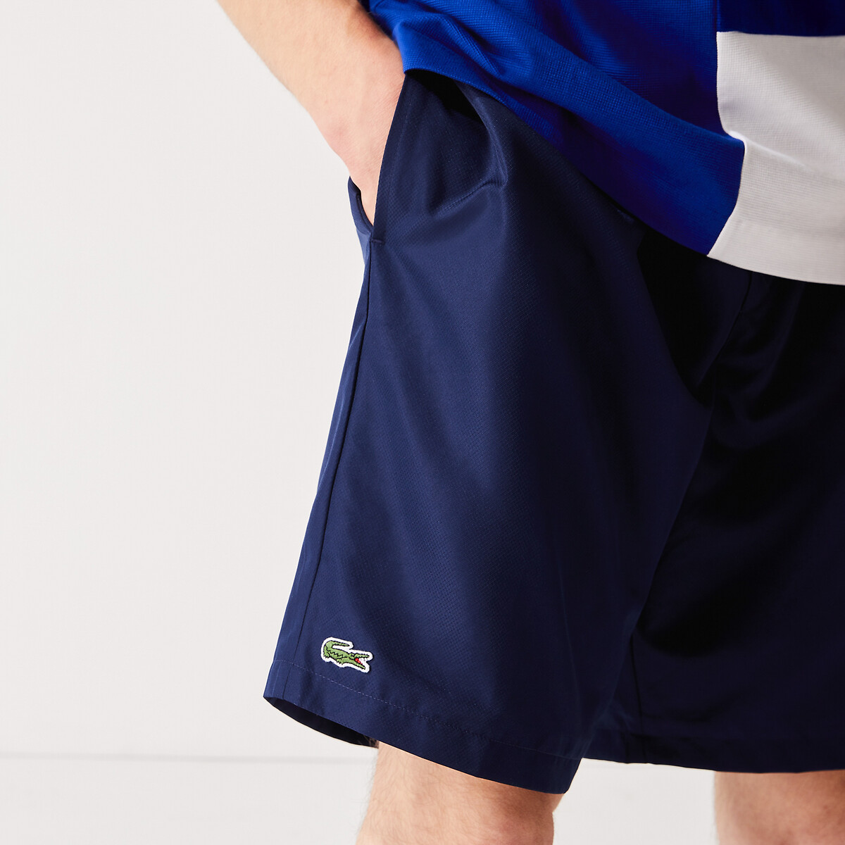 Calções desportivos Lacoste Sport em poliéster