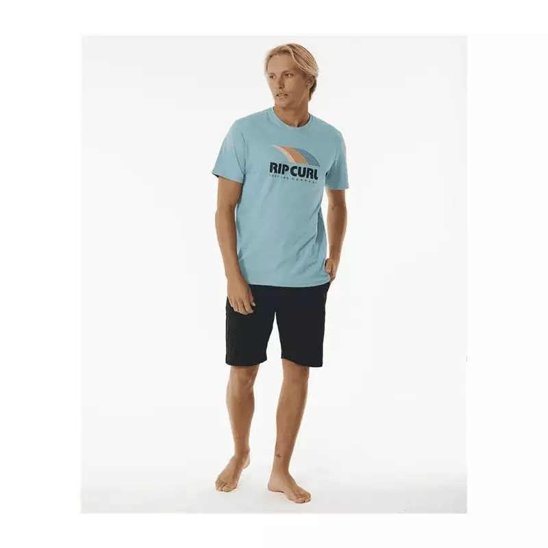 Teeshirt RIPCURL Surf Revival Cruise Tee Dusty Blue M