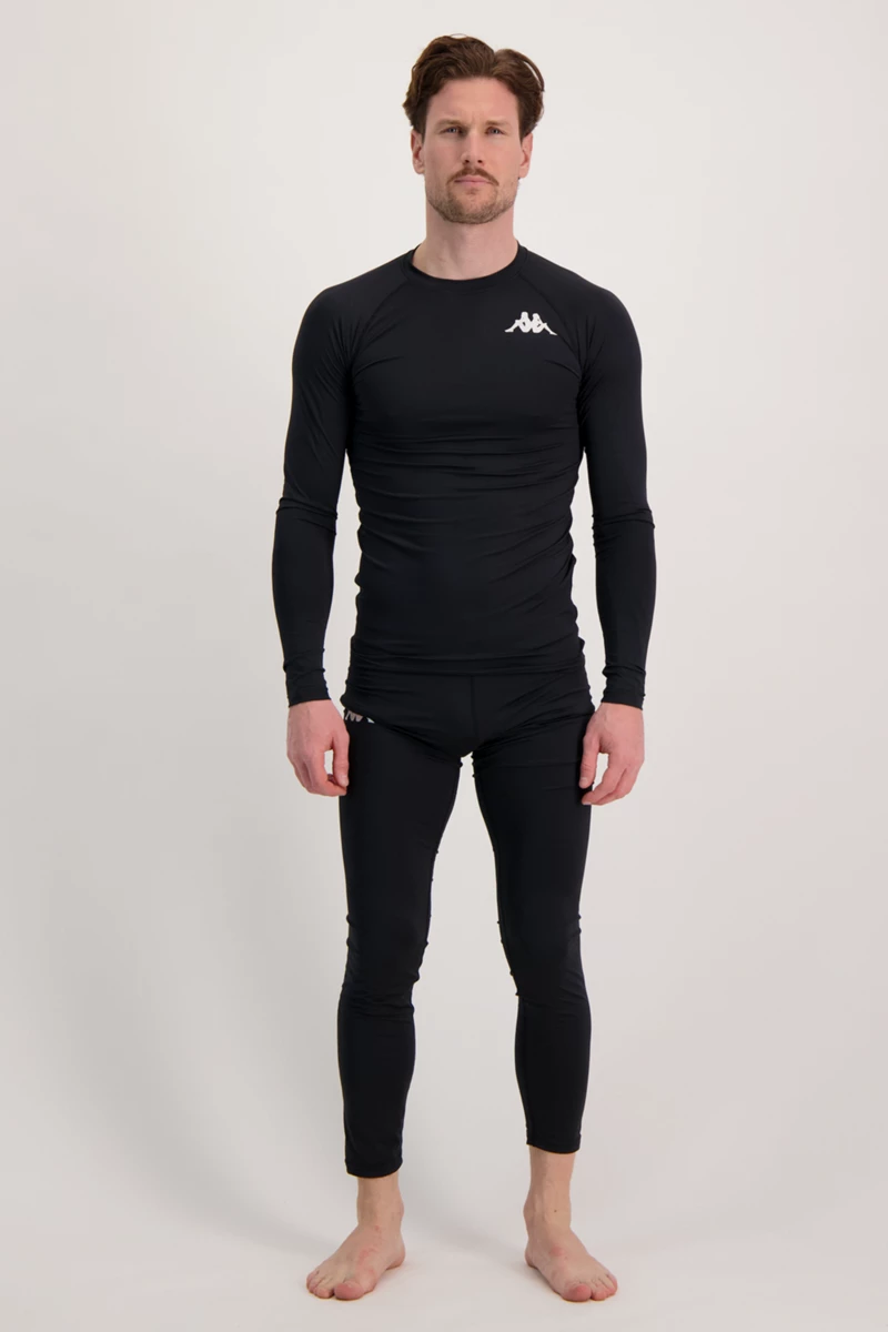 Kappa 4SKIN Kombat Vurbat Herren Thermo Longsleeve