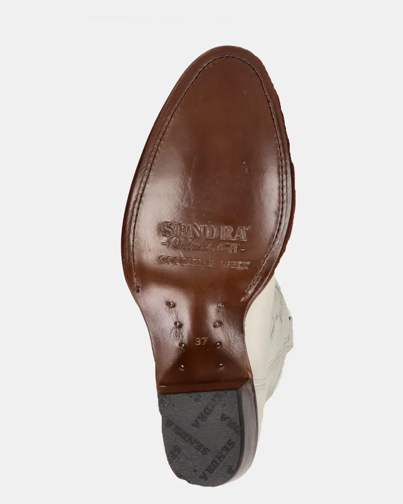 Sendra Debora Flex Cowboylaarzen  - wit