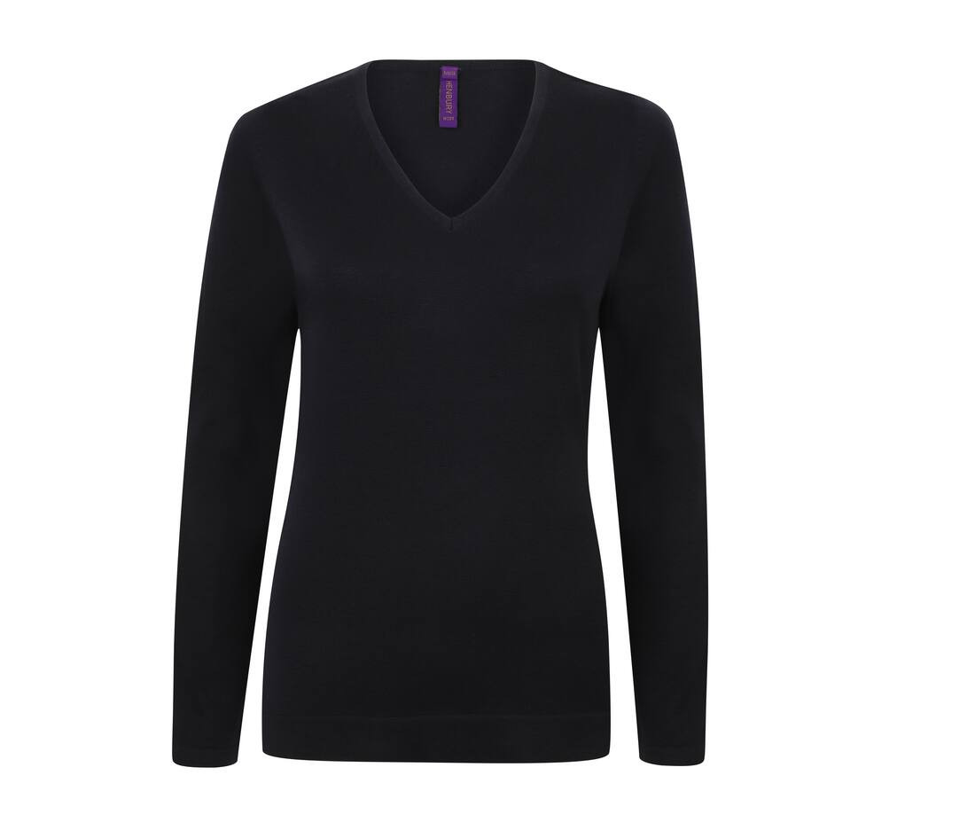 HENBURY HY721 - Pull Élégant Femme Col V Henbury Confort