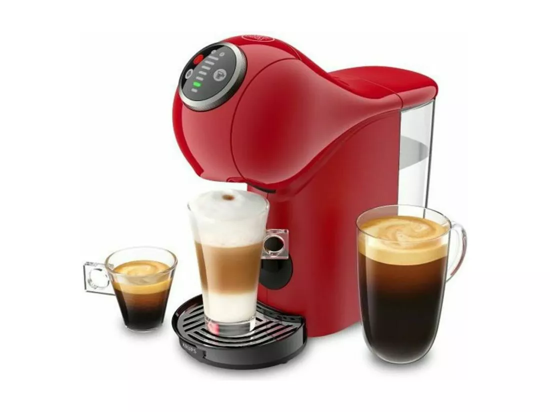 Cafétière électrique Krups Génio S Plus 1500 W Rouge