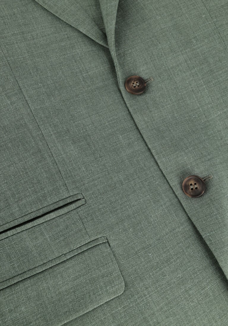 SELECTED HOMME groene selected homme colbert slhslim-oasis linen blz
