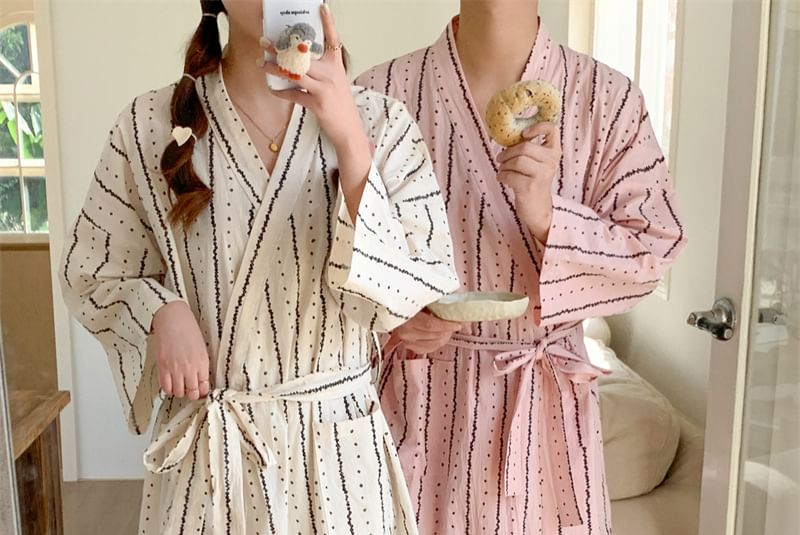 Sadelle - Pyjamajas met patroon en bijpassende print voor koppels