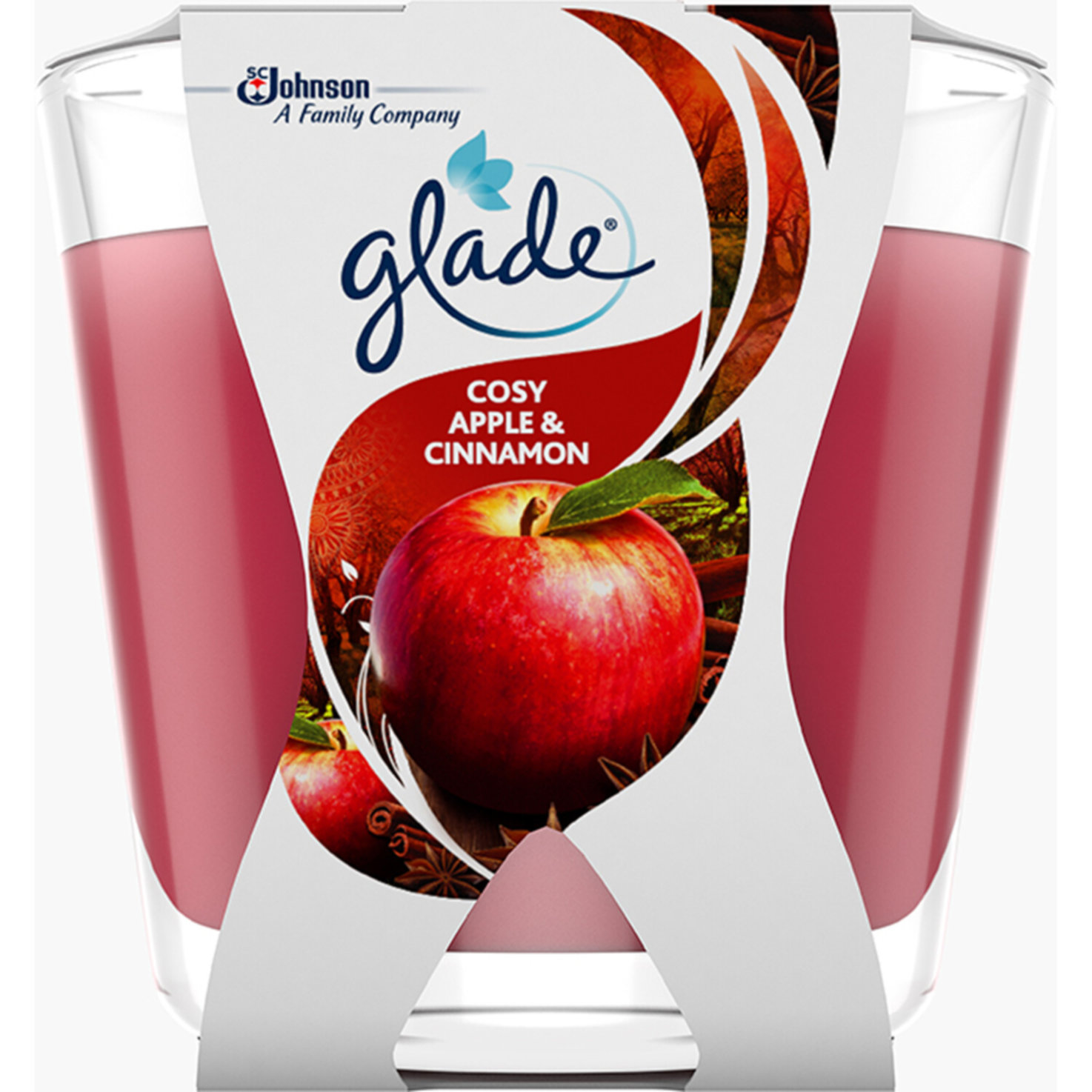 Glade Décor Duftkerze Cosy Apple & Cinnamon