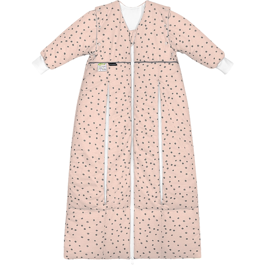 odenwälder Jersey Schlafsack primaklima dancing dots powder love