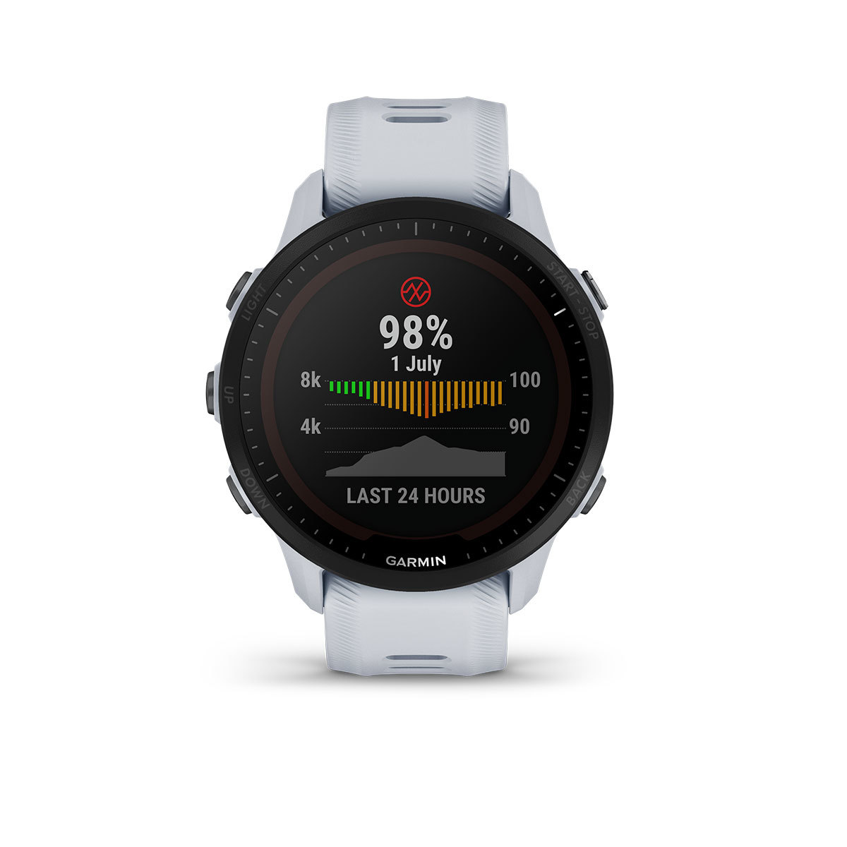 Garmin Forerunner 955 Solar Sporthorloge Whitestone