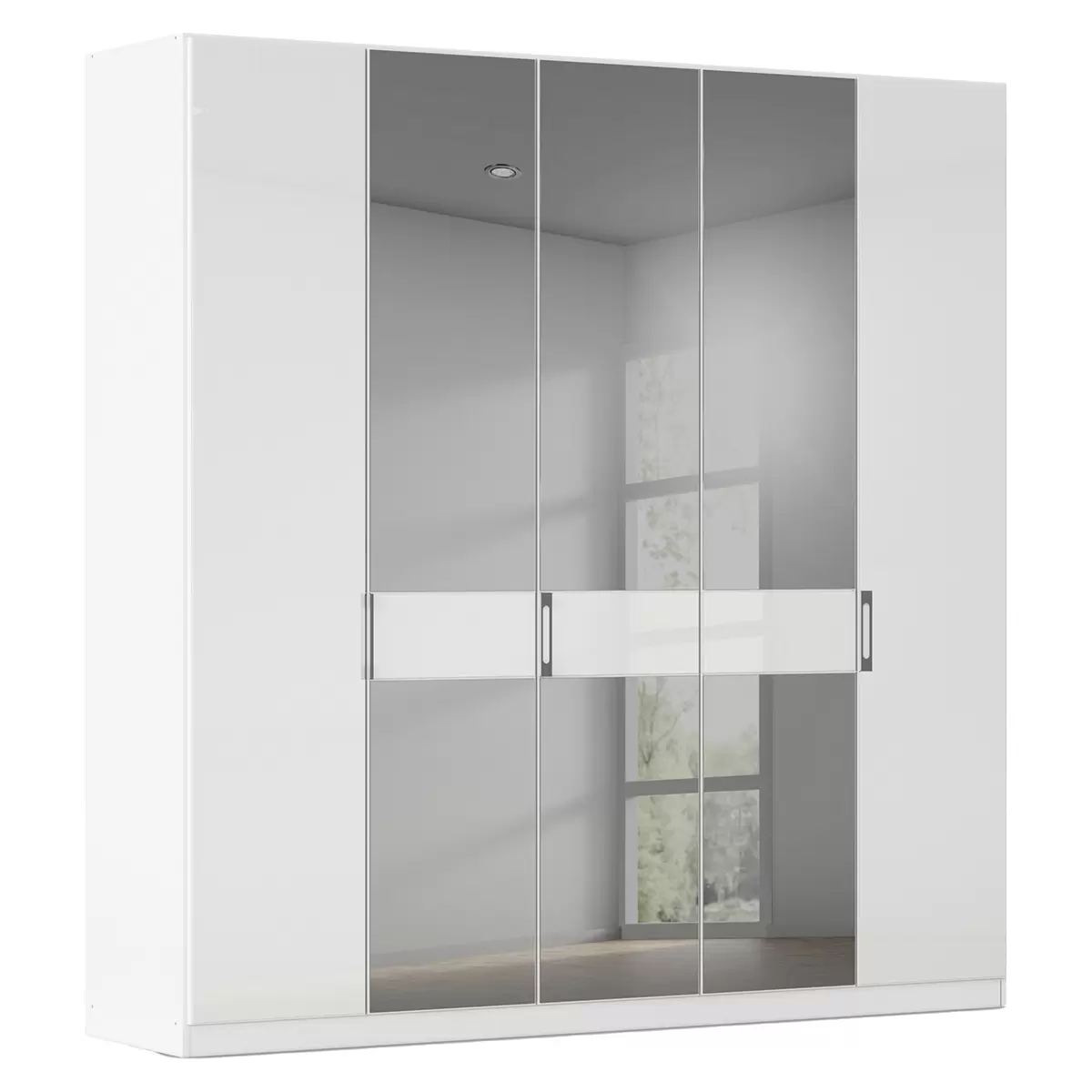 Kleiderschrank 5trg. Versity weiss