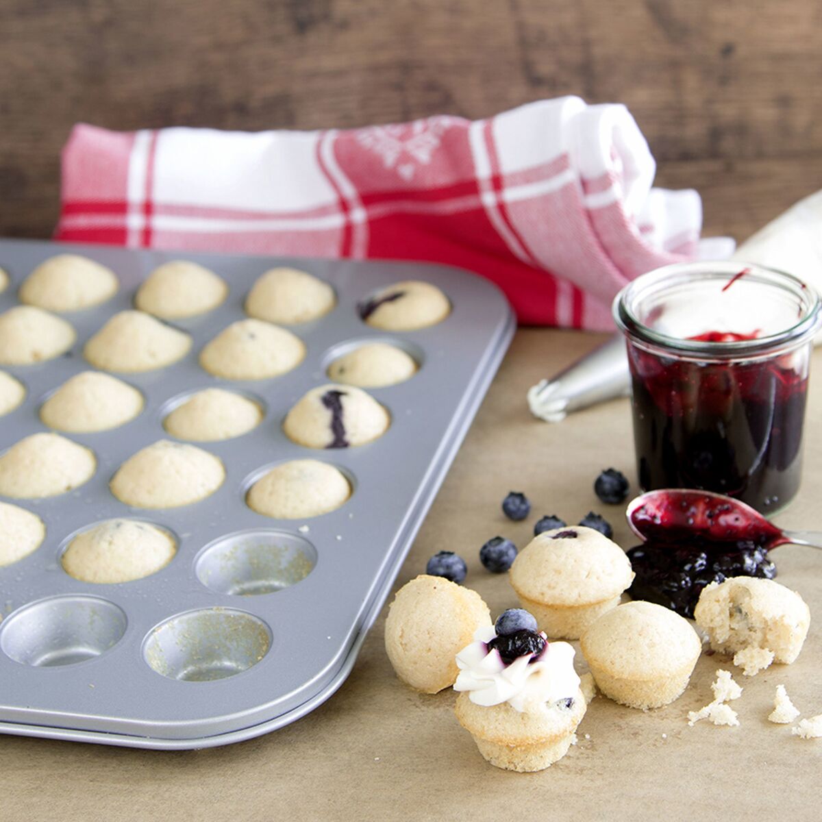 Mini-muffins bakeform, 40 x 31 cm