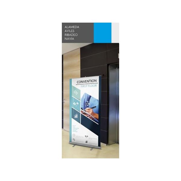 4Paper Economic Roll Up Alameda Aviles Ribadeo Navia (2060x1500mm)