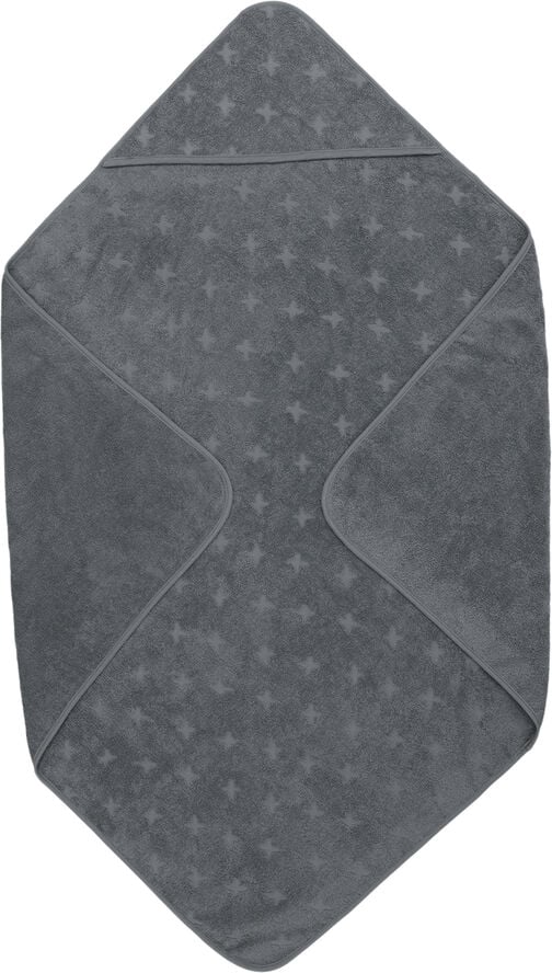 Müsli by Green Cotton Baby towel Stormy blue