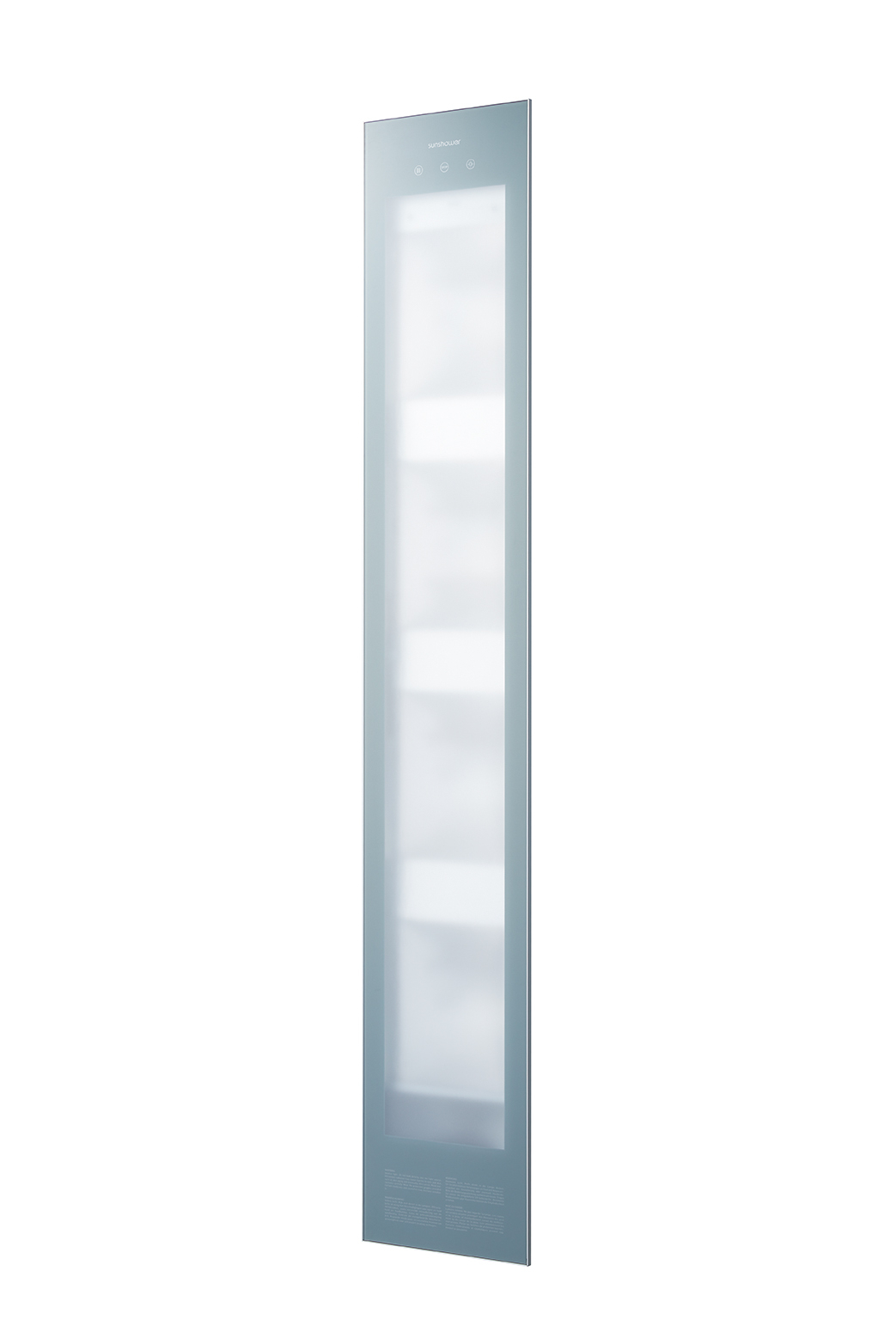 Sunshower Deluxe Organic Grey inbouw infrarood en UV lamp 187x32x17cm