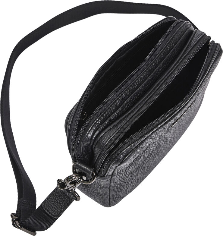 Mandarina Duck MELLOW LEATHER CAMERA BAG / NERO Nero