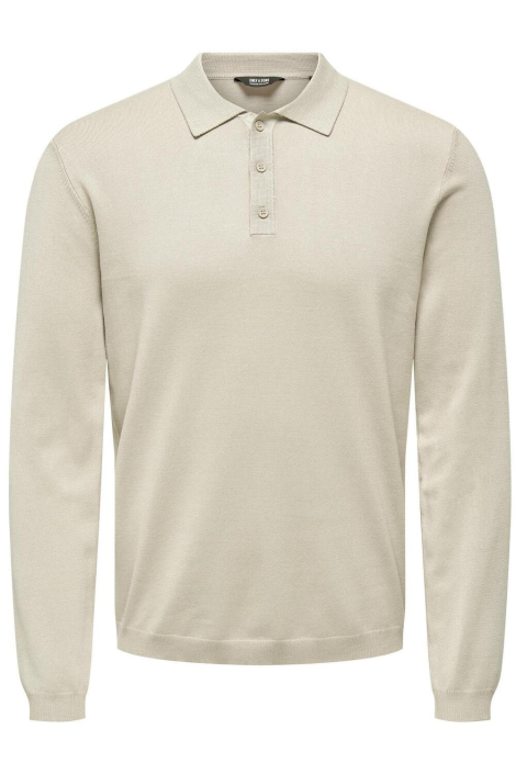 Only & Sons beige heren polo