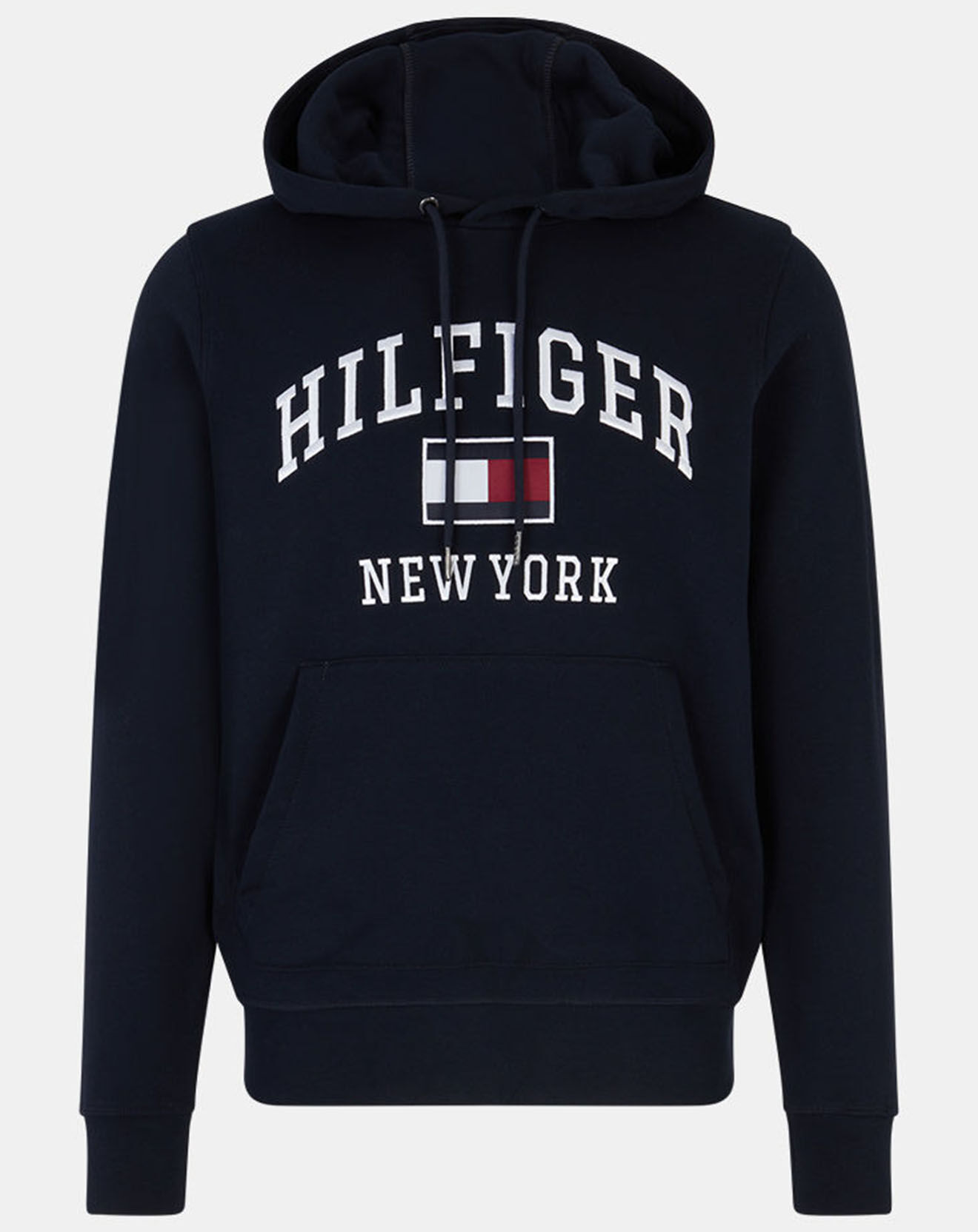 Tommy Hilfiger Sweat à capuche Modern Varsity bleu marine