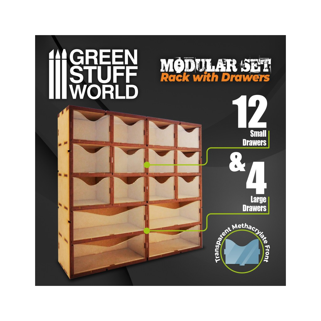 Présentoir Modulaire Vertical avec Tiroirs