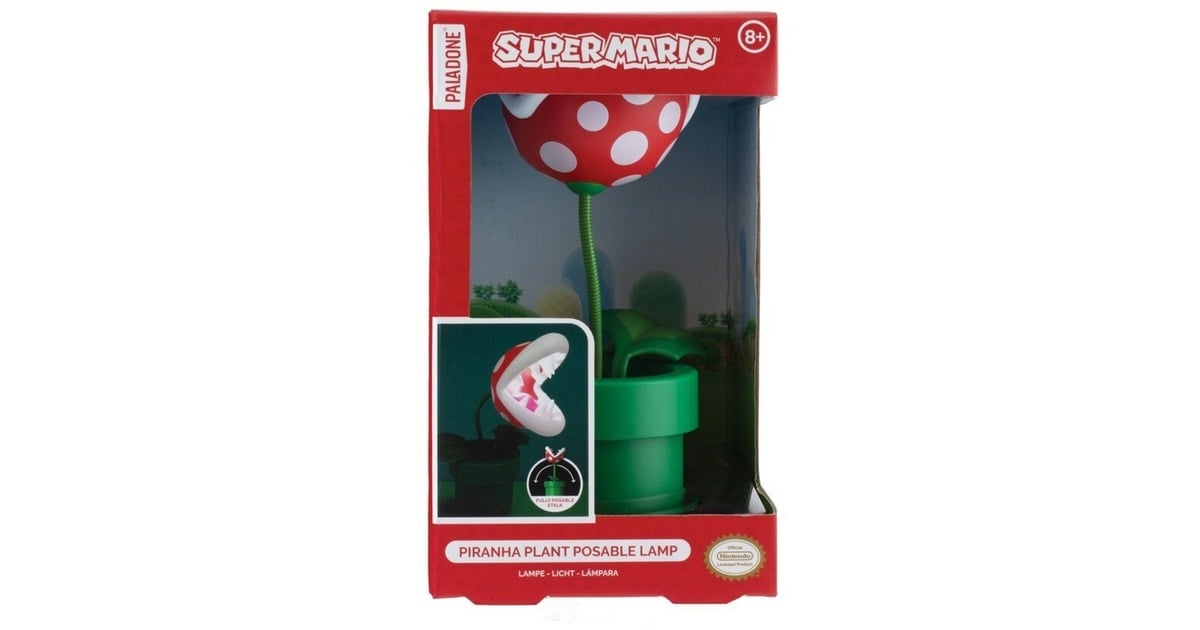 PaladoneSuper Mario: Mini Piranha Plant Posable Lamp verlichting