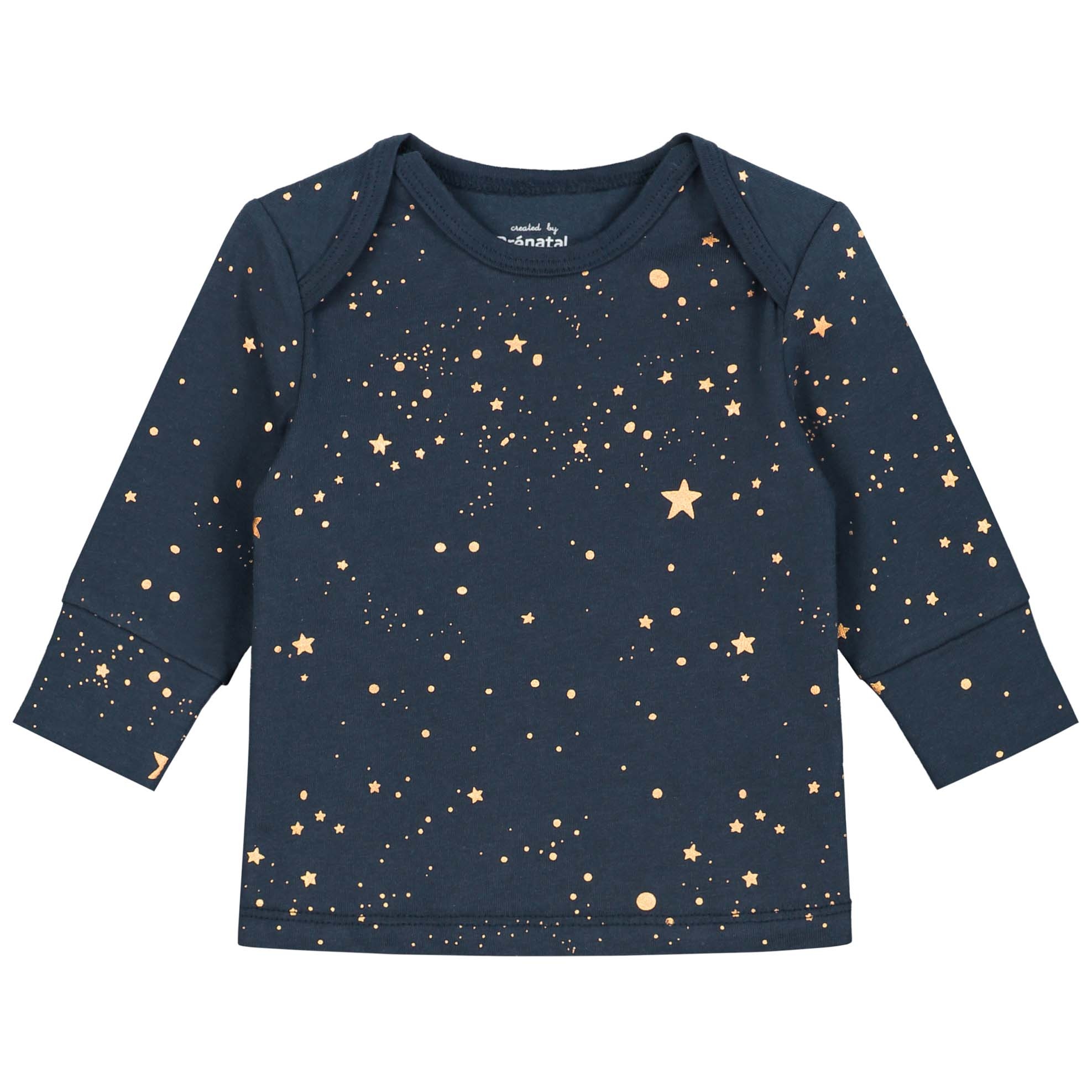Prénatal baby pyjama sterrenprint blauw
