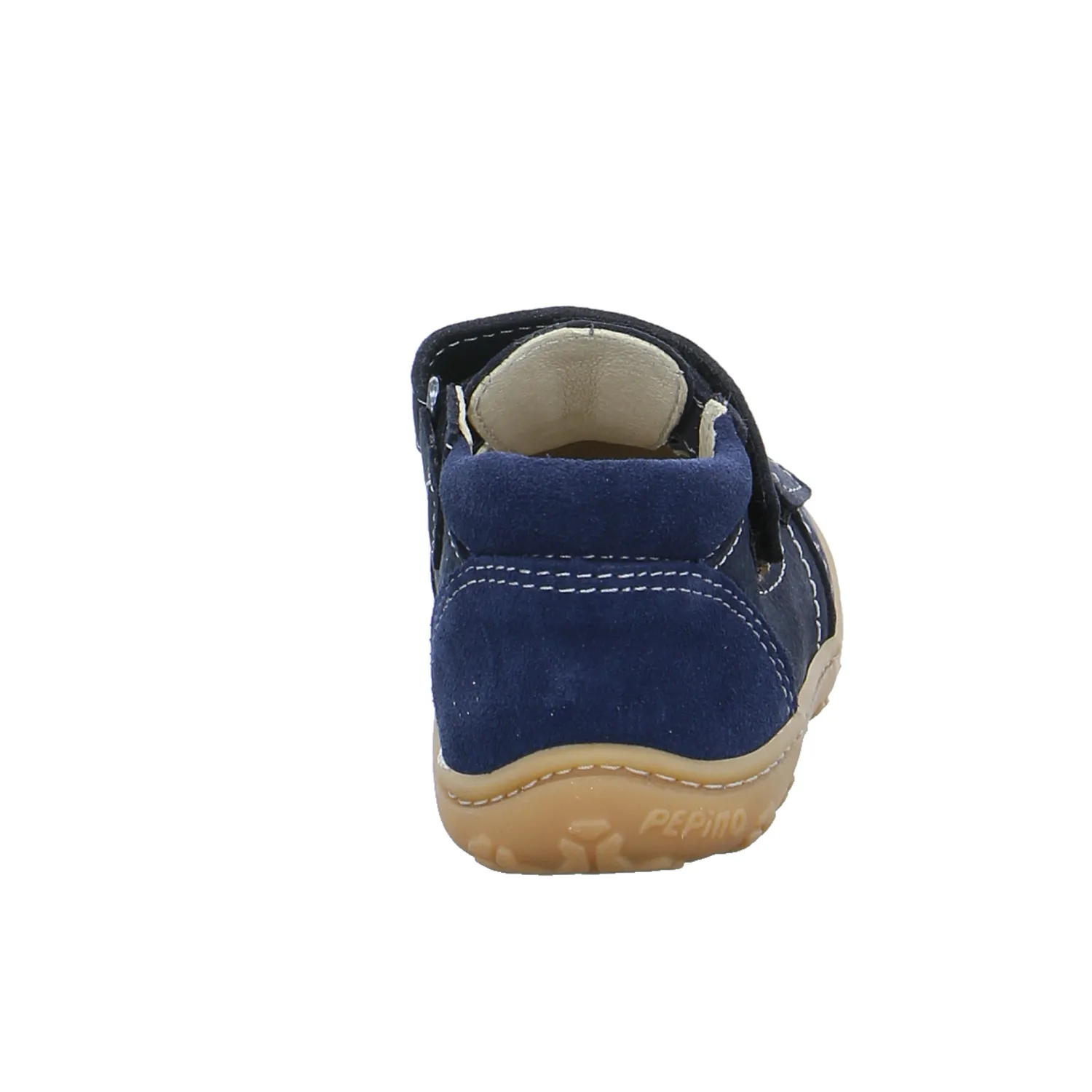 PEPINO Baby-Sommer-Bottine Dunkelblau Leder  Unisex Minilette