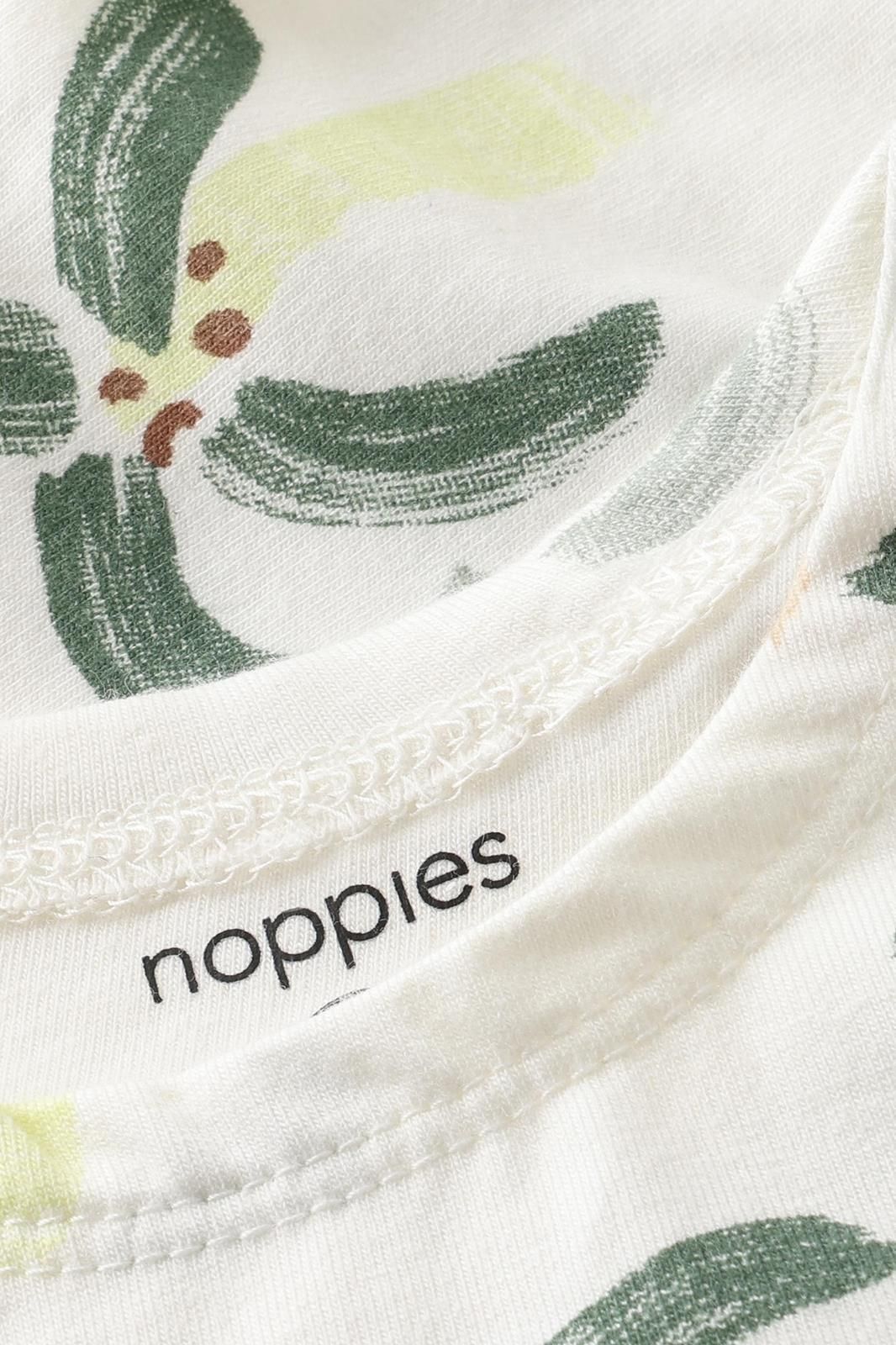 Noppies Baby T-shirt all over print - Egret