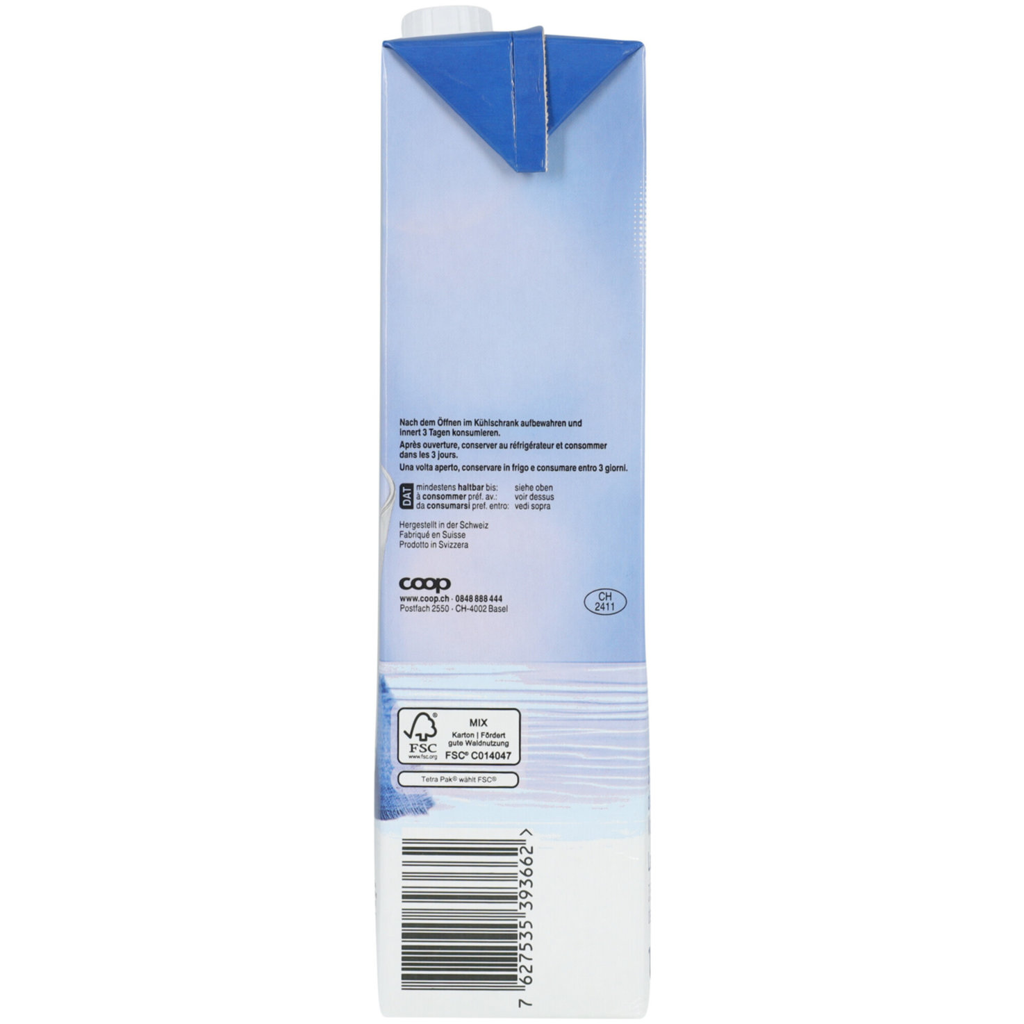 Prix Garantie Vollmilch 3.5% UHT