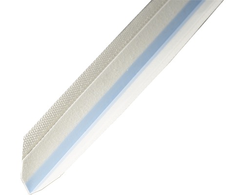 PROTEKTOR hoekbeschermingsprofiel OS-300, met papier gelamineerd, voor 90° buitenranden, voor 1 mm pleisterdikte, 2740 x 13 x 13 mm