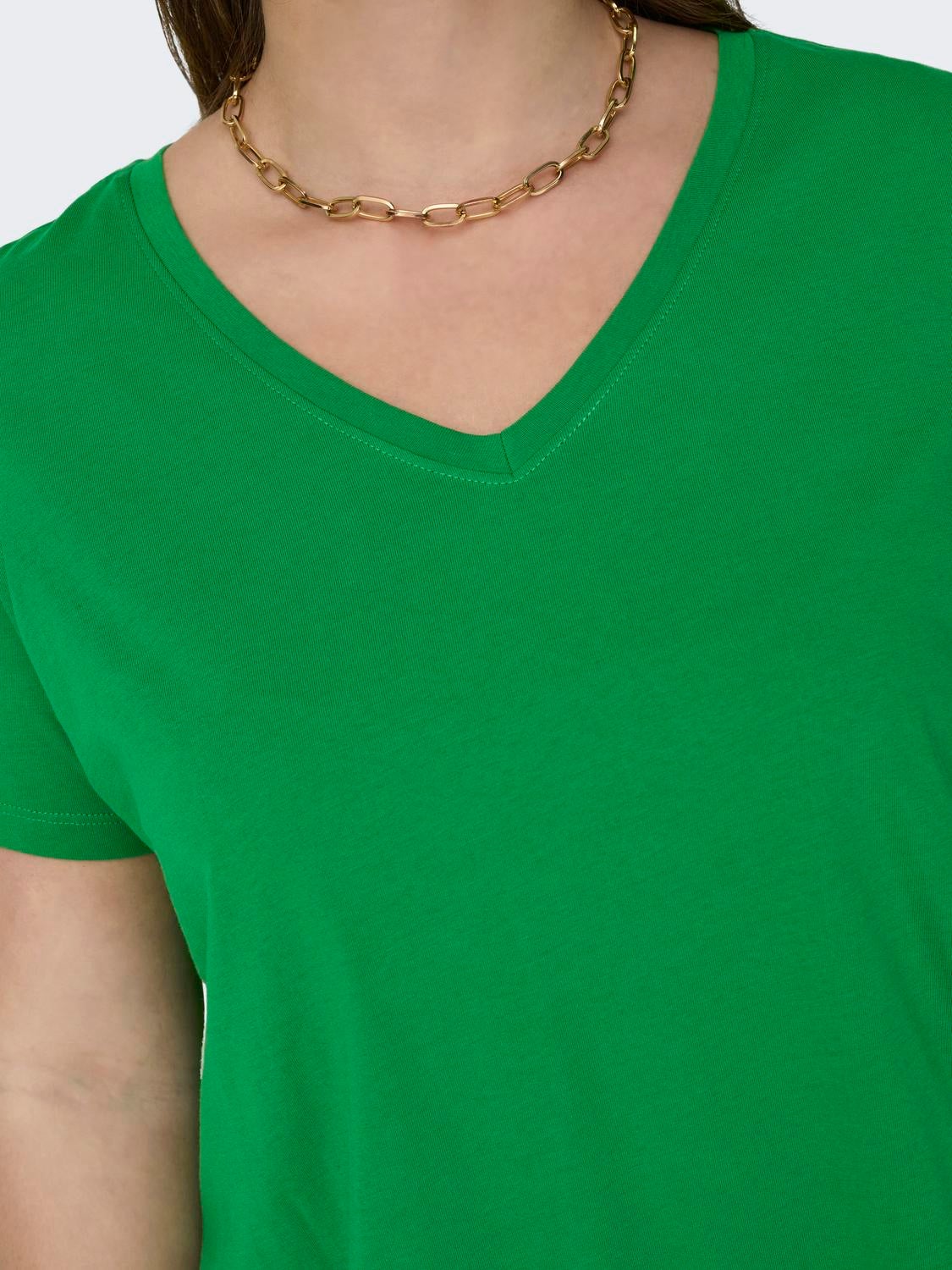 CARBONNIE T-shirt Green Bee