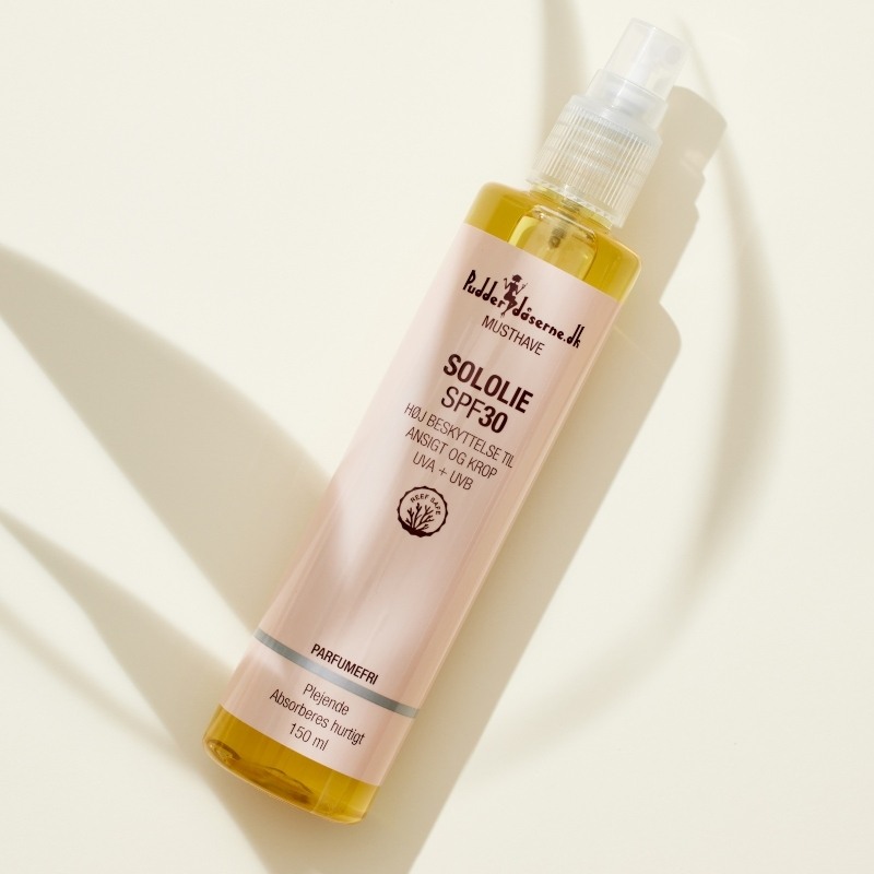Pudderdåserne Sololie SPF 30 - 150 ml