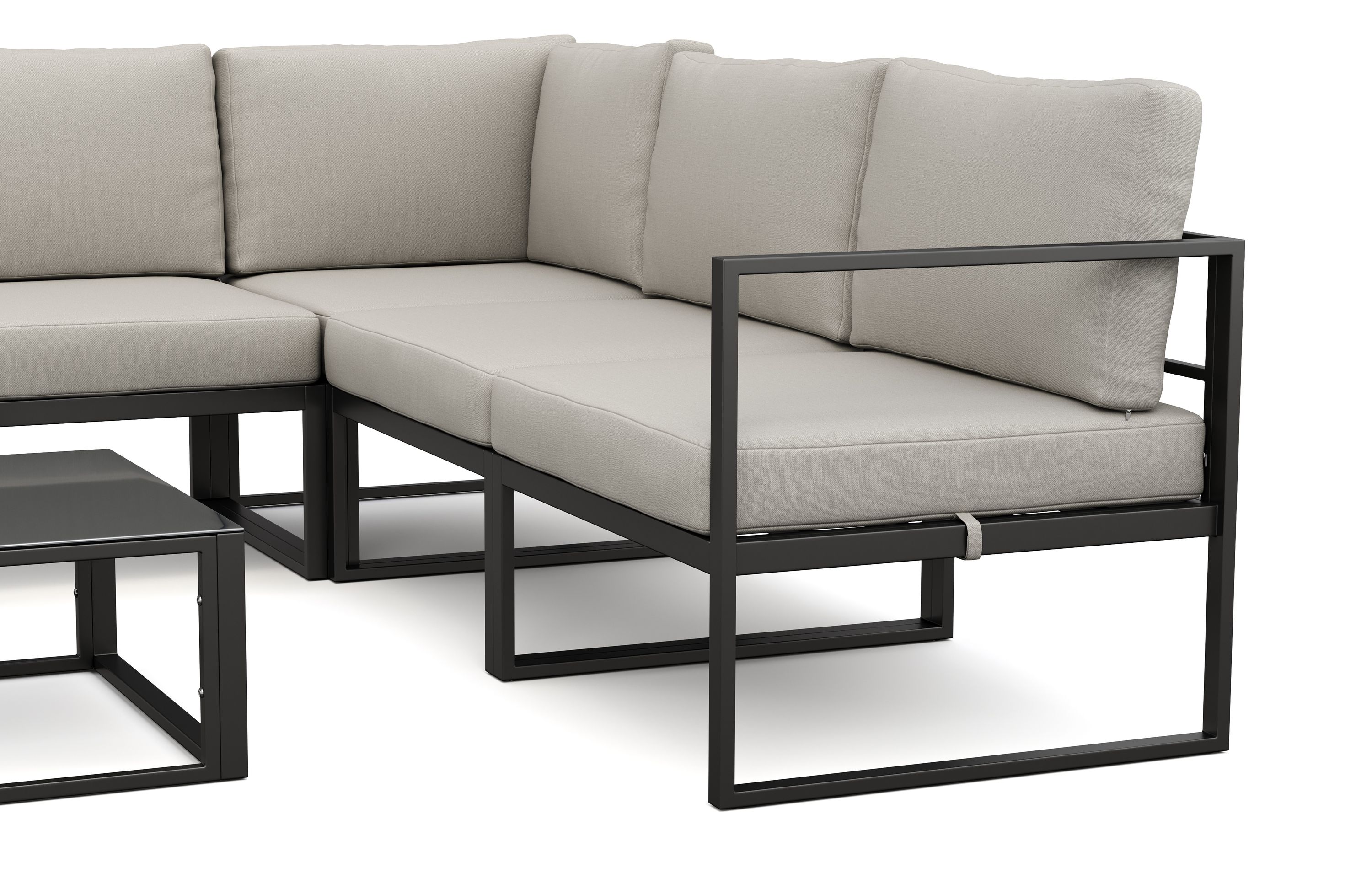 Lounge ALEXANDROS hellgrau