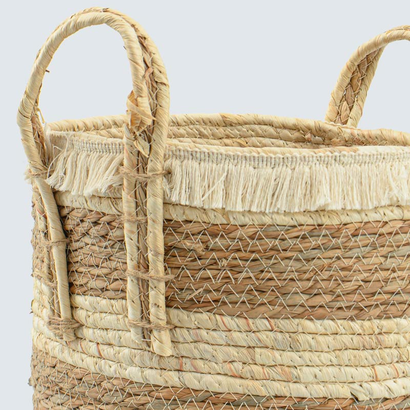 Panier de rangement bicolore 'Madang'