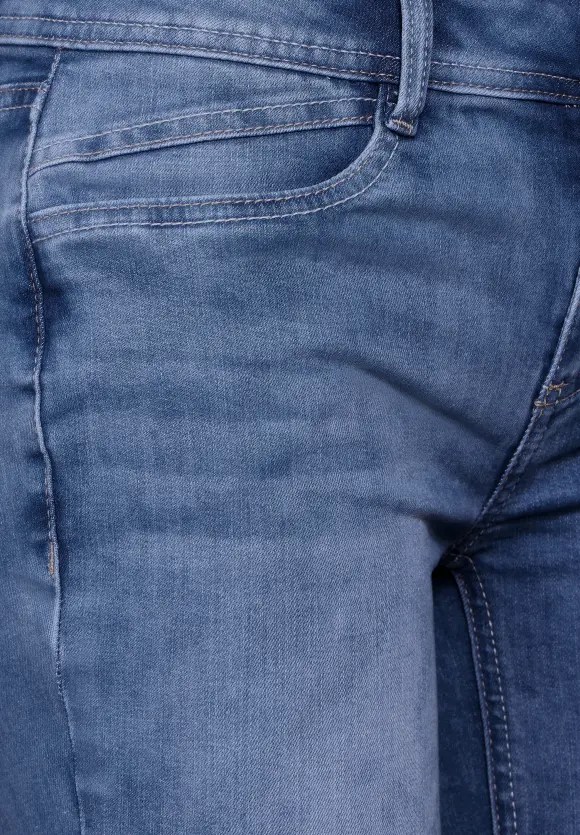 Slim Fit Jeans - light blue random wash
