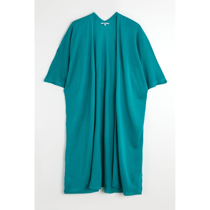 Veritas-Kimono effen knit