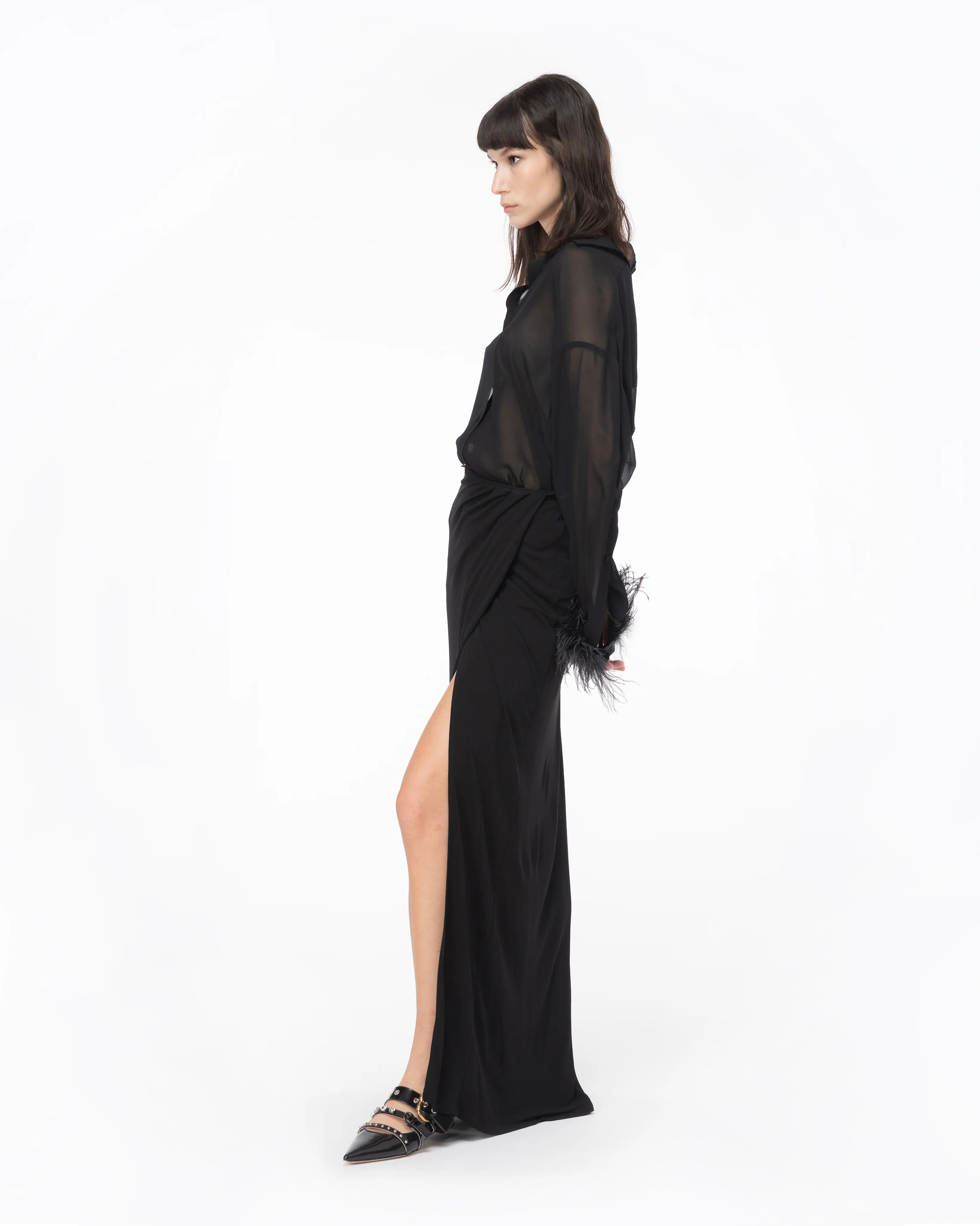 Jupe longue | Noir
