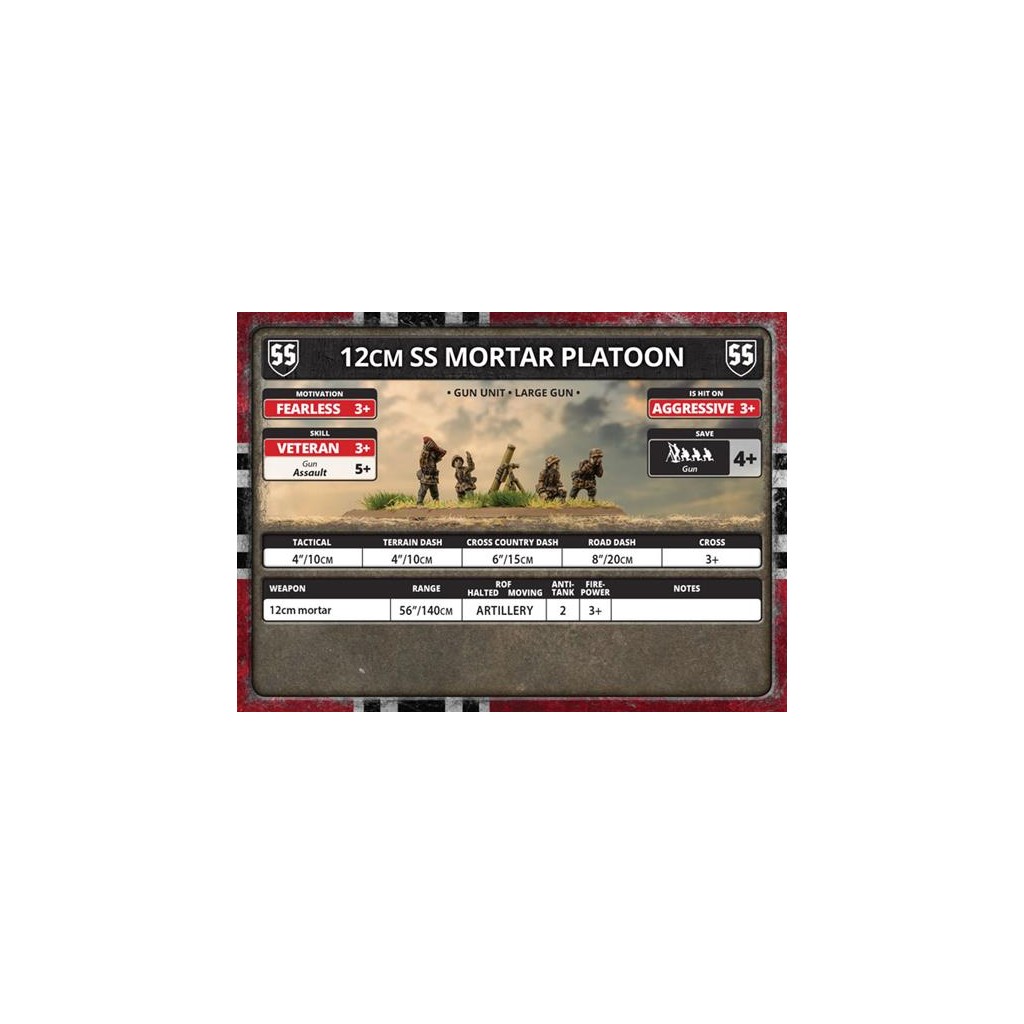 Flames of War - 12cm SS Mortar Platoon
