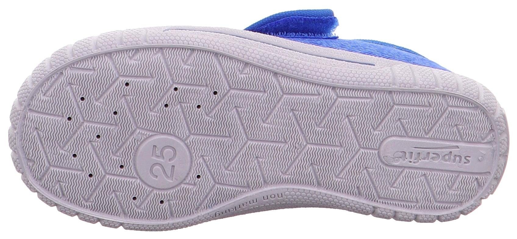 Superfit Hausschuh »Bill WMS: Mittel«  Kindergarten Schuh im Jeans-Look, Grössenschablone zum Download