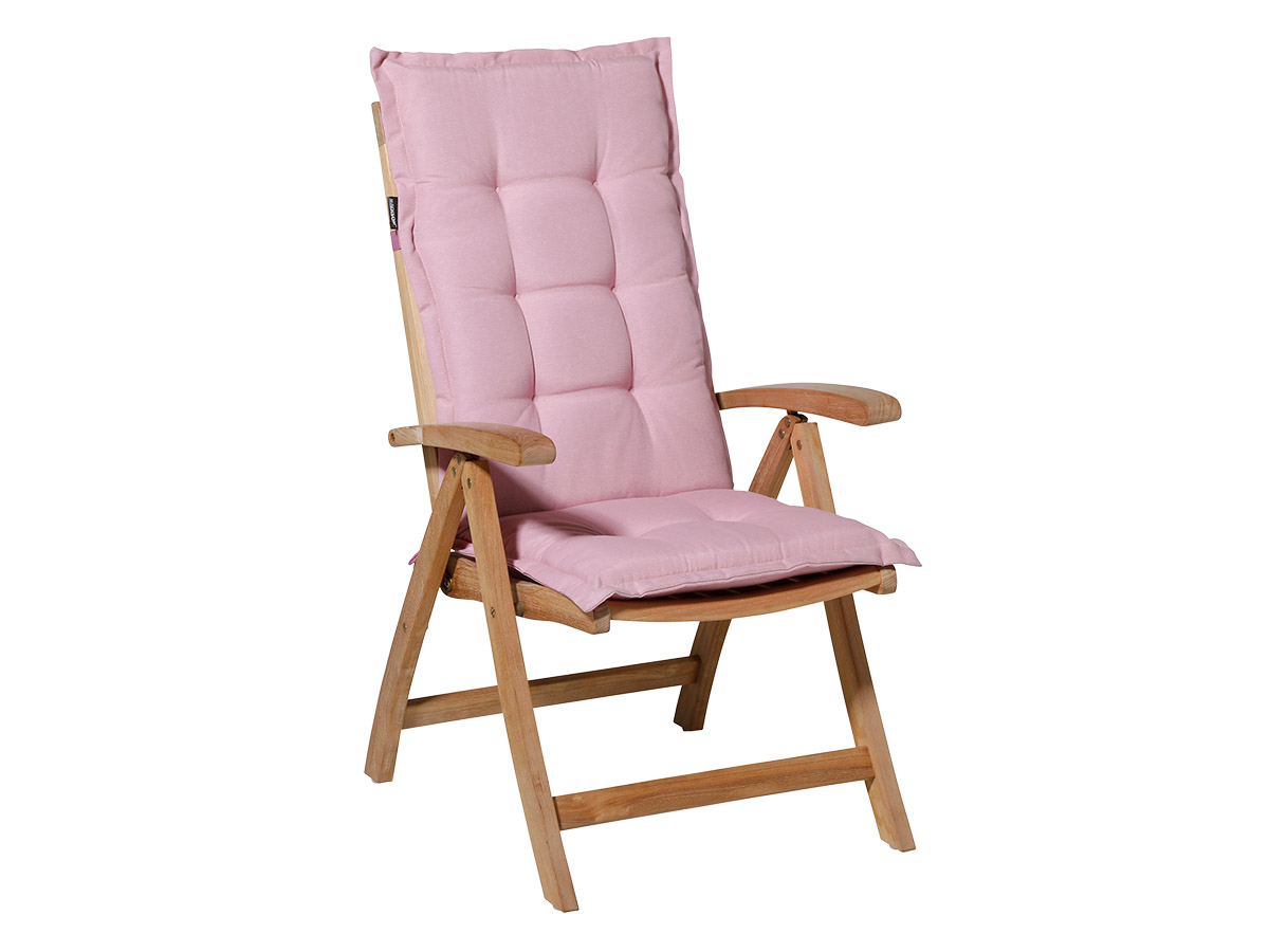 Madison Panama soft pink hoge rug tuinkussen
