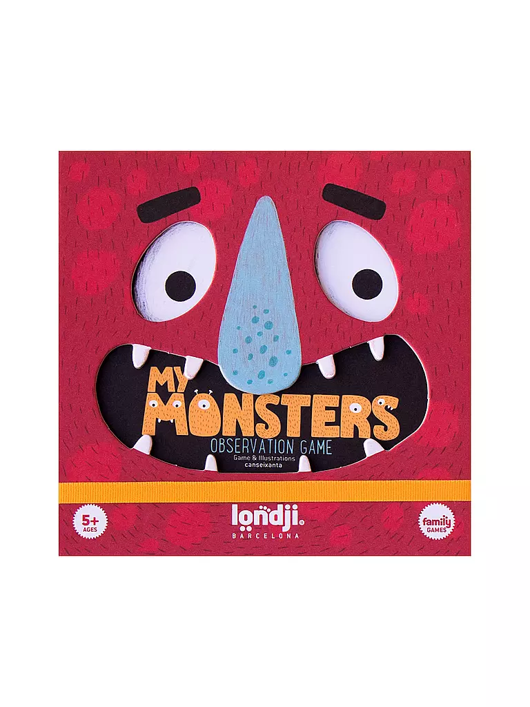LONDJI Kartenspiel MY MONSTERS bunt