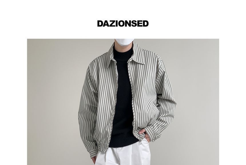 DAZO Studios - Gestreept ritsjack