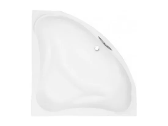Baignoire d'angle EWA 134x134x57,5 cm avec tablier